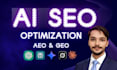 do ai SEO optimization for chatgpt and google sge ranking