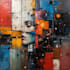 design and animate abstract album cover art