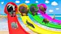 create 3d animal crossing fountain animations