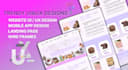 responsive website ui ux design , dashboard ui ux