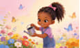 do watercolor story book illustrations and children book illustration and cover