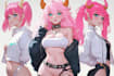 do a high quality anime art live2d model for vtuber art