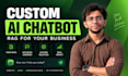 build a custom rag ai chatbot trained on your data