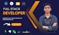 be your professional front end web developer using react js and next js