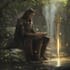 create an epic fantasy book cover