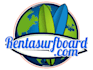 design luxury surfing board logo