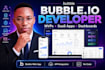 do bubble io website, bubble mvp, bubble saas, bubble app as bubble developer