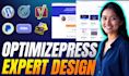 create a high converting optimizepress landing page