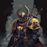 make a warhammer 40k space marine impression
