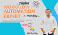 automate workflows with zapier, n8n, and make