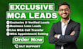 provide exclusive mca live transfers