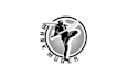 design amazing ninja fighter personalized logo