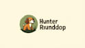 design outstanding hunter hound mascot logo with express delivery