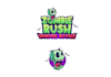 design zombie mobile game logo