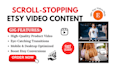 create an engaging product video for your etsy listing to boost sales