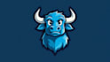 do awesome bull mascot logo design