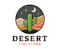 design a cactus, boho, desert, succulent logo