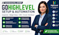 setup gohighlevel snapshots mailgun ghl automation VA ghl CRM funnel builder