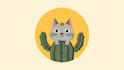 design different cactus cat mascot logo with unlimited revision