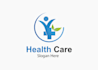 create modern update natural health logo design