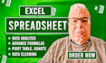 create customised excel spreadsheet in 48 hours