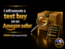 place a test buy against an amazon seller
