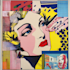 draw a retro pop art roy lichtenstein style