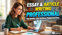 write professional articles, essay and content writing