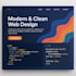 modern responsive website using HTML, CSS, and javascript