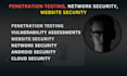 do penetration testing, network security and web security audit