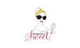 design premium sweet cool funky delicious logo
