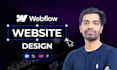 design or develop webflow website, webflow expert, figma to webflow