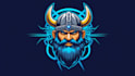 create outstanding viking logo with express delivery
