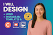 create appealing editable templates