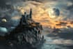 draw conceptual digital landscape illustrations