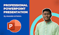 create professional powerpoint presentation with eye catching design