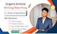 write human written article with semantic SEO