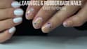 teach you how to apply gel polish and rubber base at home