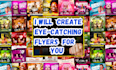 create eye catching printready flyers