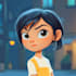 draw a digital cartoon illustration