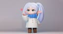 design cute 3d chibi character 3d funko pop 3d vtuber cute sculpt 3d model