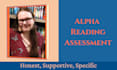 alpha read and assess your manuscript