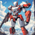 draw a mecha and robot art