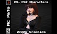 make a 3d low poly character in ps1 ps2 style