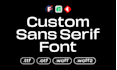 design sans serif font ttf, otf, woff, woff2