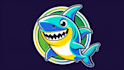do creative shark mascot logo in 1 day
