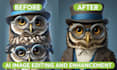 fix flaws, expand, upscale your artwork and remove backgrounds using ai