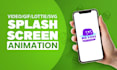 do splash screen animation, icon and onboarding screen animation