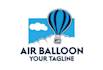 create modern balloon logo