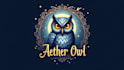design an awesome aether owl mascot logo with express delivery